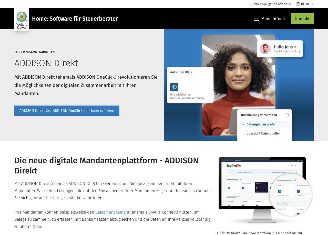 ADDISON Direkt Produktansicht